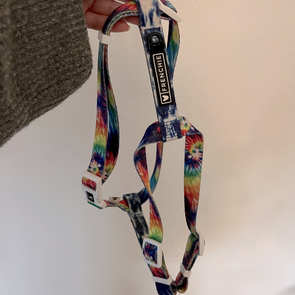 Tie Dye Frenchie Bulldog Harness
